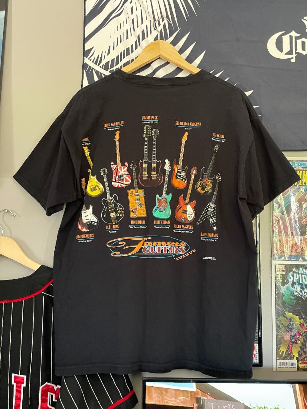 Vintage Famous Guitars T-shirt